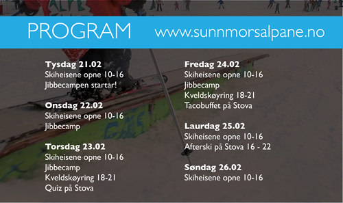 Program vinterferie